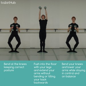 Exercises for male ballet dancers to increase strength