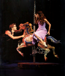 Sandra Brown performing in Carousel on Broadway