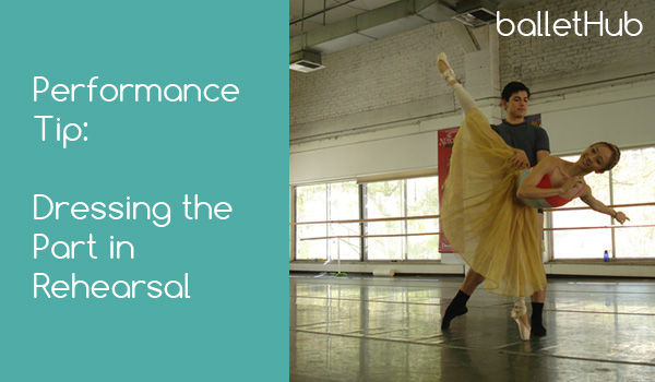 Performance Tip: Dressing the Part in Rehearsal