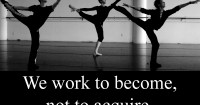 We work to become…