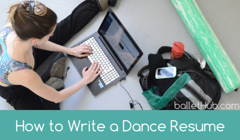 How to Write a Dance Resume
