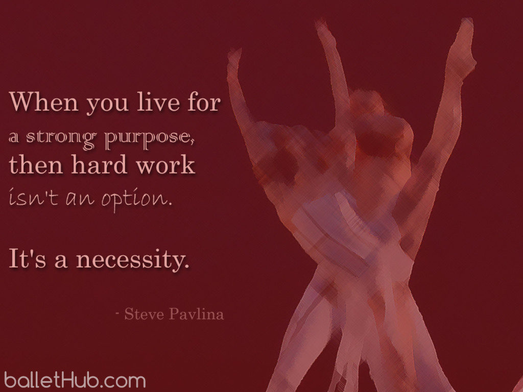 When you live for… ballet quote